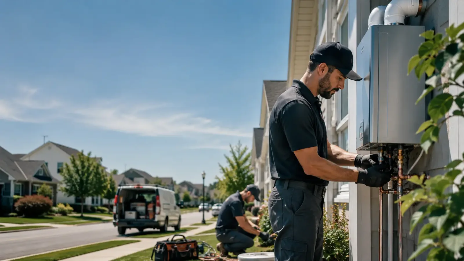 Tankless Water Heater Installation in Pinehurst, TX